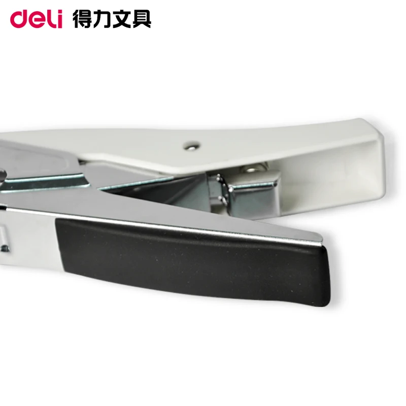 Manual Stapler Deli 0329 Manual Plier Stapler Hand Hold Type Efforts Saving 20 Sheets 80g Metal Stapler