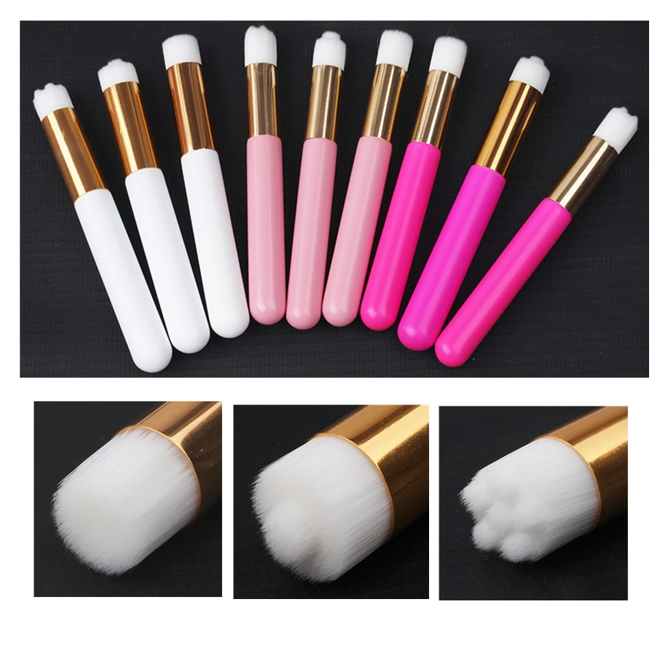 

1PC Eyelash Cleaning Brush Lash Shampoo Brush Eyebrow Nose Blackhead Cleaning Brush Washing Makeup Skin Care Mousse Brush Tools