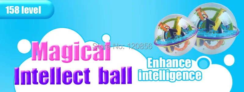 17 см 158 шагов 3D головоломка шар Волшебный, интеллектуальный детские игрушки головоломка-балансир IQ логическая способность игра для детей и взрослых