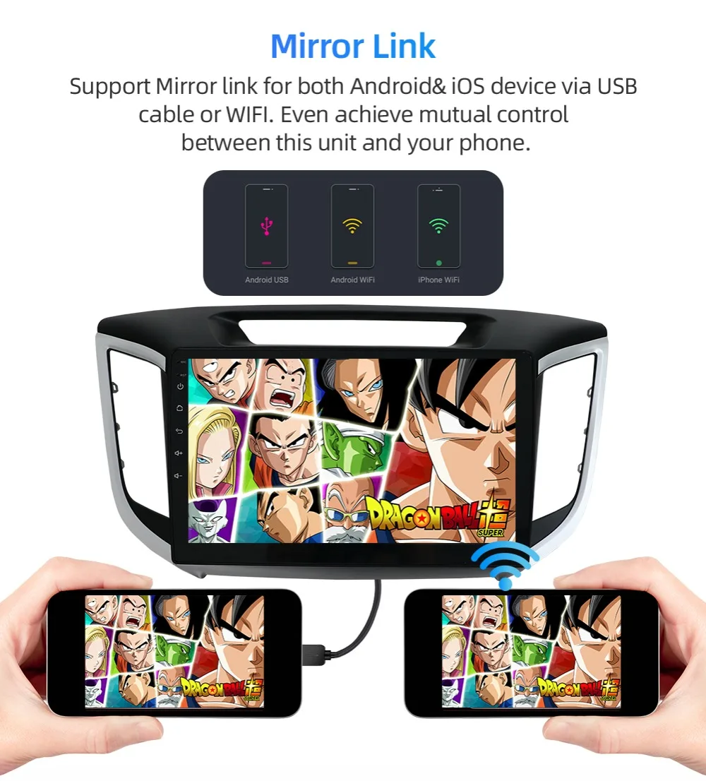 Flash Deal Bosion android 9.0 2 din car dvd gps player For Hyundai IX25 Creta Car gps navigation radio Multimedia Player tape recorder 18