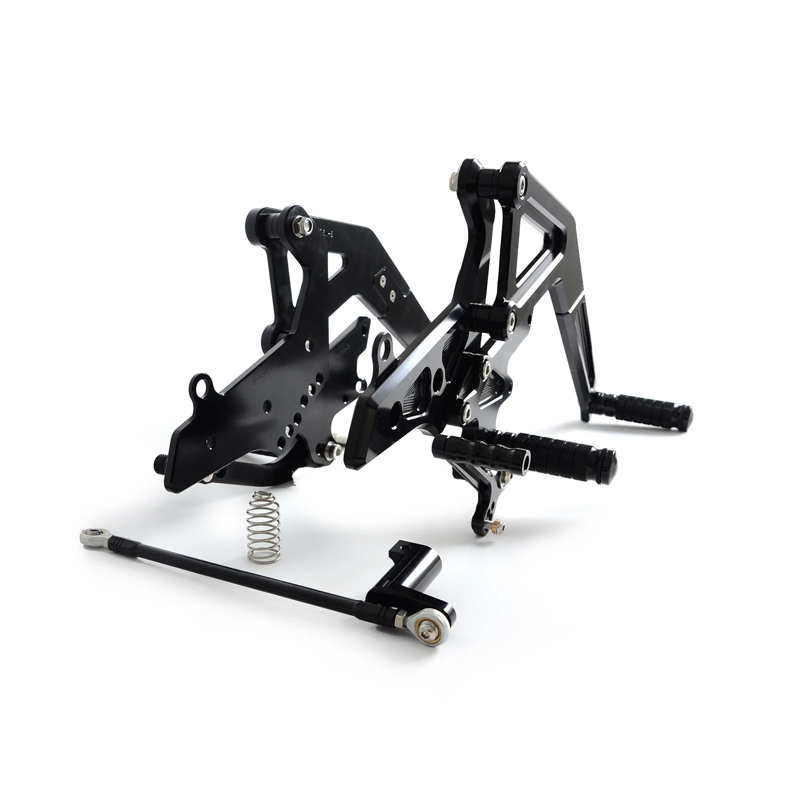 NICECNC мотоцикл Rearset регулируемая подножка подножки для Kawasaki Ninja 650 EX650 ER 6N ER6N 6F ER6F 2012