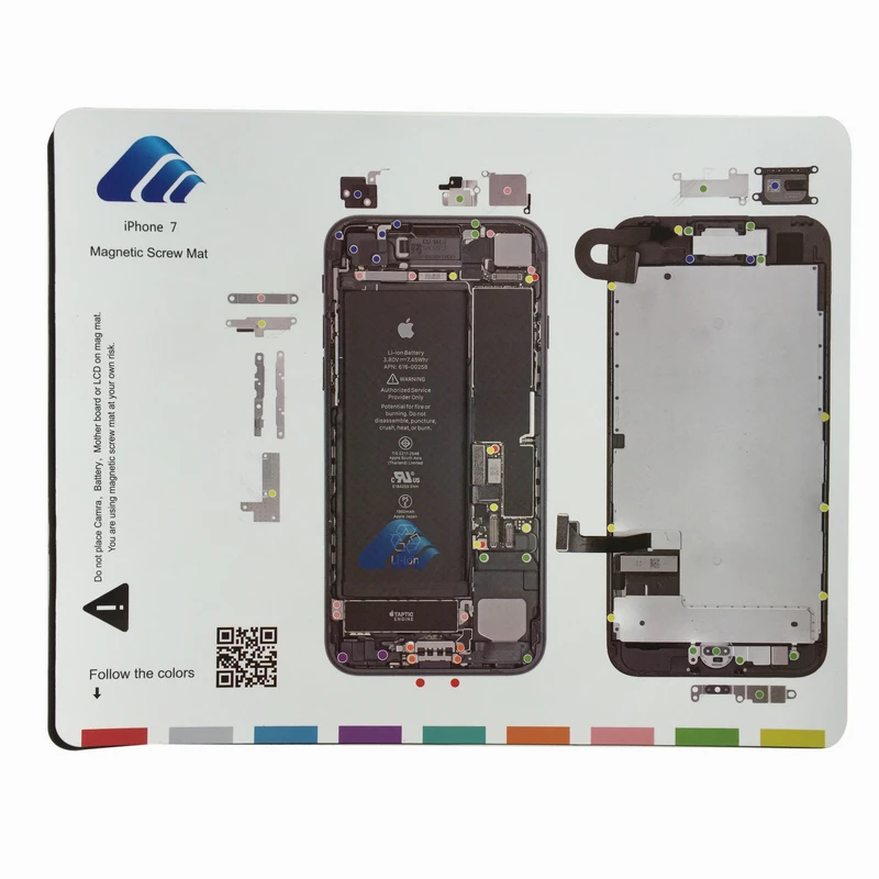 Magnet Repair Tools Guide Pad Screw Keeper Chart Mat for iPhone 5s 6 7 8 Plus X