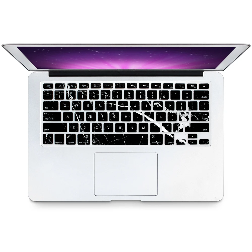 

Marble English Keyboard Cover laptop keyboard Skin Protector Protective Film for Macbook Air Pro Retina 13 15 17 US Layout