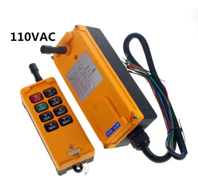 

HS-8 AC110V 8 Channels Hoist Crane Radio Remote Control System