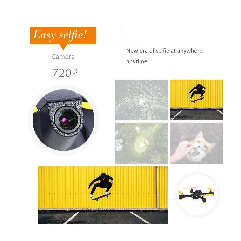 Hubsan X4 H507A Star Pro 720P Camera Drone Wifi FPV RC Quadcopter Follow Me Mode Way Point GPS One-Key Return RC Selfie Drone (14)