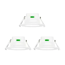 Затемнения светодиодный встраиваемые потолочные светильники встраиваемые светодиодные лампы гидроизоляционные IP44 для Кухня Ванная комната 220 V-240 V CCT регулируемый отверстие Dia70-85