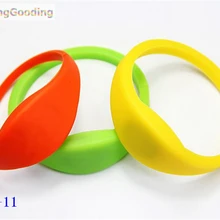 BG-11 100 шт./лот 125 кГц EM4305 наручный браслет с технологией радиочастотной идентификации перезаписываемый ID карточки для бассейна сауна комната тренажерный зал