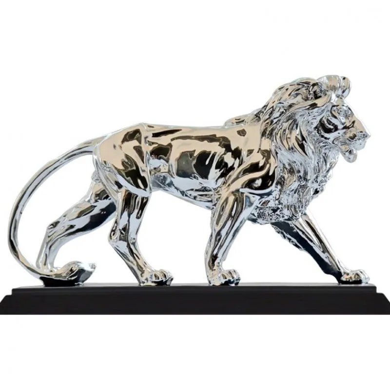 

Domineering Lion Statue African Ferocious Animal Sculptures Figurine Resin Arts Crafts Home Decoration Accessories R334
