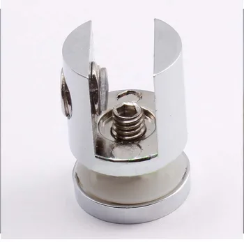 

Plate clamp glass SHELF SUPPORT SHEL Plate bracket single head zinc alloy for 4~8 mm thickness free shipping KF649