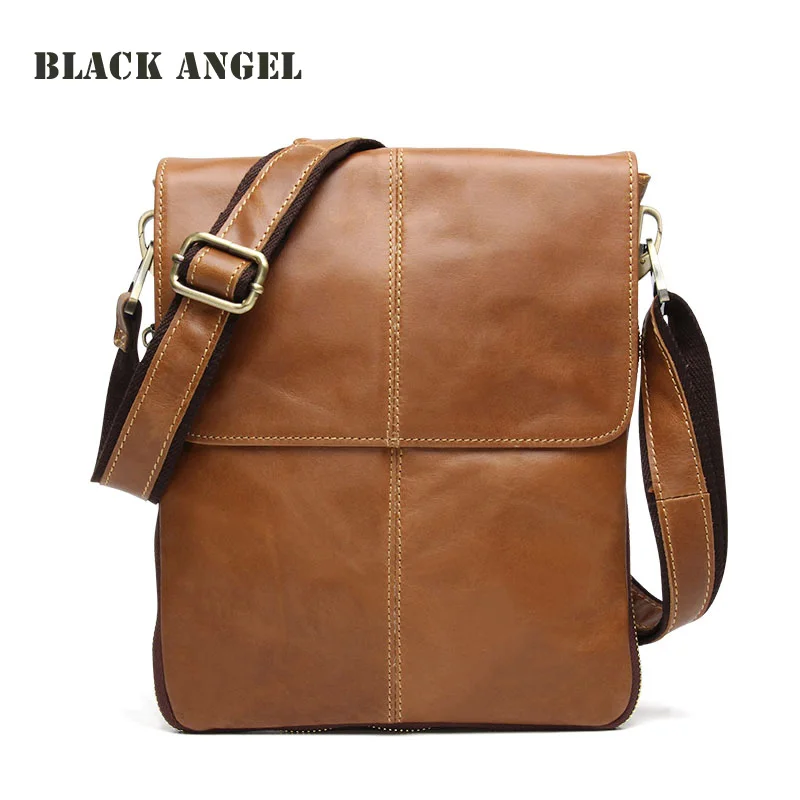 

Hot sale men bag cowhide genuine leather men messenger bag casual bag fashion men's leather shoulder crossbody bags High quality