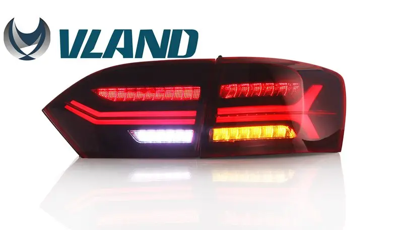 

Vland Factory for Car Taillight for Jetta/Sagitar Tail Light for Jetta MK6 LED Rear Lamp 2012-2015 Plug and Play