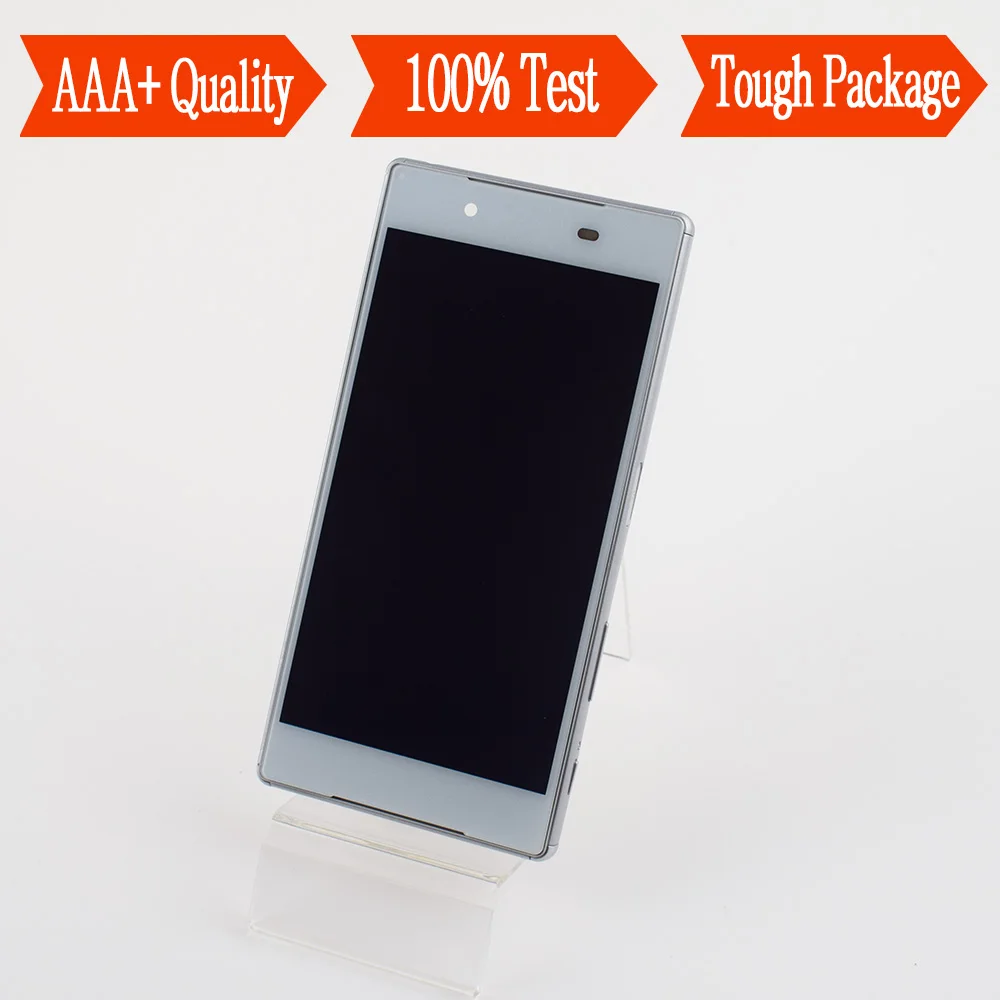 

For Sony Xperia Z5 E6653 E6603 E6633 E6683 LCD Display Module + Touch Screen Sensor Assembly With Frame