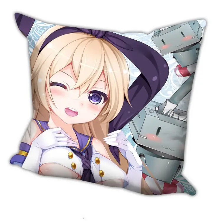 Хобби Экспресс Shimakaze Kai Kantai Коллекция аниме Dakimakura квадратная наволочка H027|square pillow
