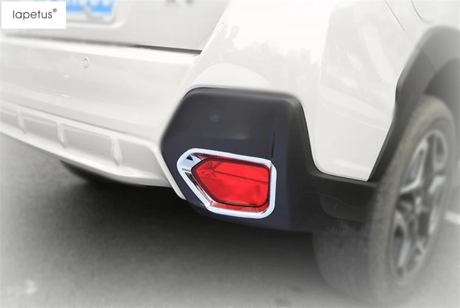 Accessories For Subaru XV Crosstrek 2017 2018 2019 2020 2021 Rear Fog Lights &amp Lamp Eyelid Eyebrow Frame Molding Cover Kit Trim |