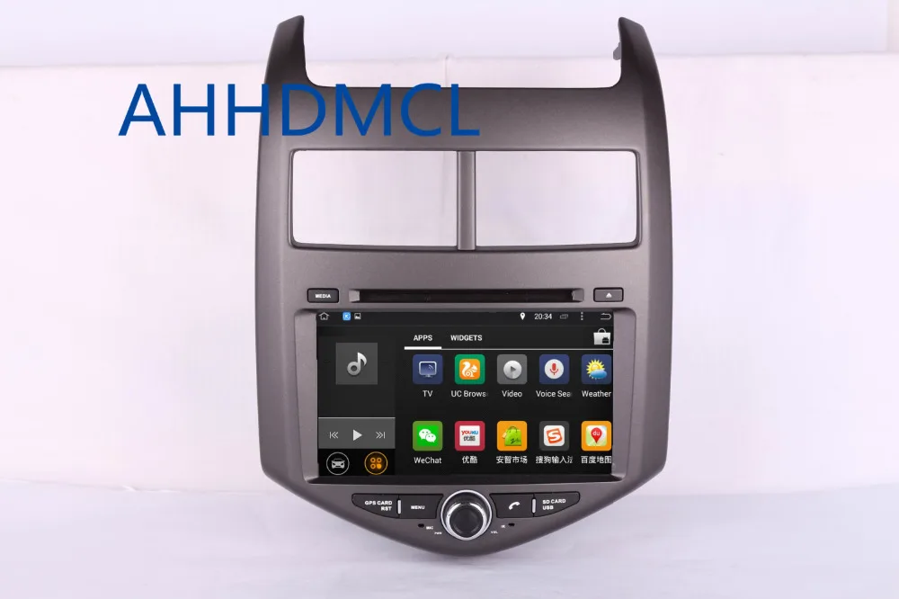 Discount Car Multimedia Player Stereo Radio Audio DVD Android 9.0 GPS Navigation For Chevrolet Aveo 2011 2012 2013 2014 2015 2016 2017 4