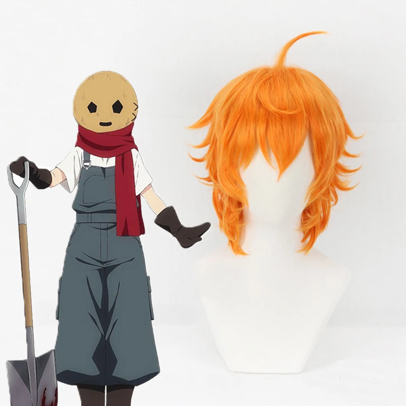 

Anime Comic Angels of Death Cosplay Wig Edward Mason Cosplay Wig Short Orange Men Synthetic wig Cosplay Accessories Cosplay Hair
