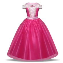 

Girls Princess Costume Sleeping Beauty Dress up Kids Sequins Party Dress Children Girl Carnival Fancy Dress Birthday Ball Gowns