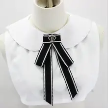 Взрослых унисекс ретро свадьба воротник носить сплав галстуки-бабочки эластичная лента Стразы кристалльная Бабочка Форма ленточка с бантиками