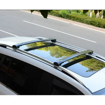 

Wholesale aluminum alloy cross bar sliver and black colour roof rack for ACTYON