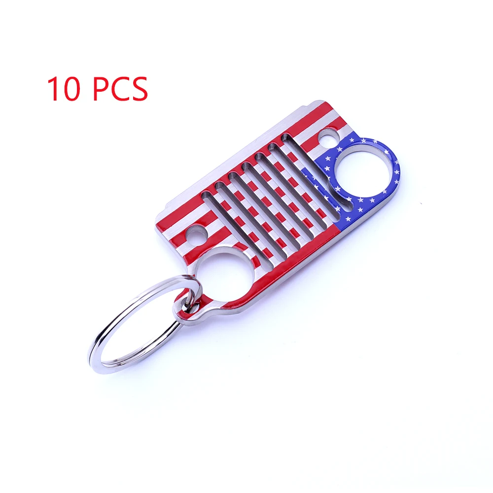 Brand name stainless steel ring Car key chain fashion auto key chains