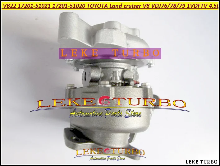 Turbo VB22 17201-51021 17201-51020 For TOYOTA Land cruiser Landcruiser V8 VDJ76 VDJ78 VDJ79 1VD-FTV 1VDFTV 1VD FTV 4.5L 261HP (5)