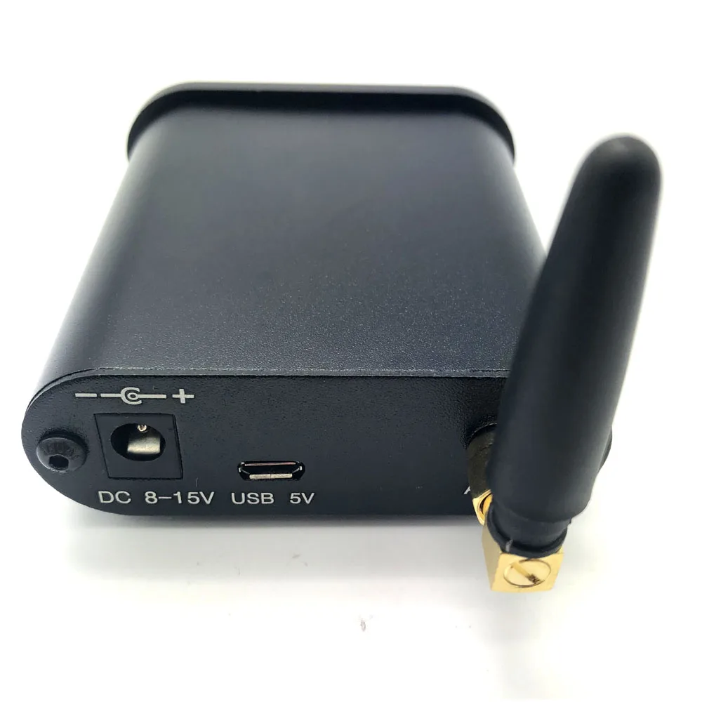 Lusya AUX input CSR8675 wireless Bluetooth 5.0 Receiver Board PCM5102A APTX HD I2S DAC decoder 24bit With Case Antenna A3-009
