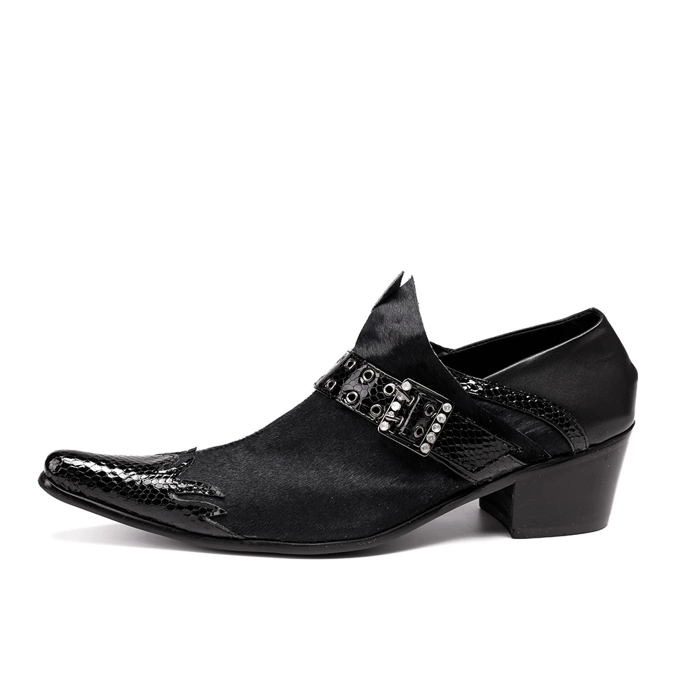 Мужские туфли оксфорды из натуральной кожи с пряжкой|oxford black|oxford menoxford leather |