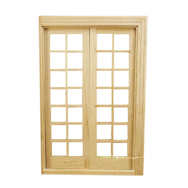

LCLL-1/12 Dollhouse Miniature DIY fitment Material Classic French Door
