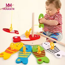 Детские рыболовные гнезда, цифровые деревянные наборы для рыбалки, обучающие игрушки для рыбалки, Обучающие игрушки, рождественский подарок для детей