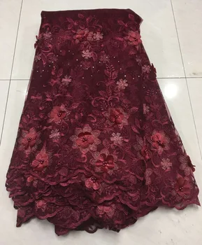 

High-End Lace Fabric 2018, Ankara Wax Lace Fabric,African Lace Fabric , New Wax Cord Lace For Women Wedding Party Dress