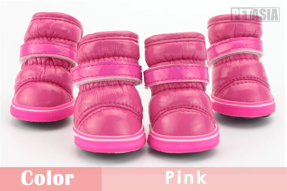Small dog winter shoes boots