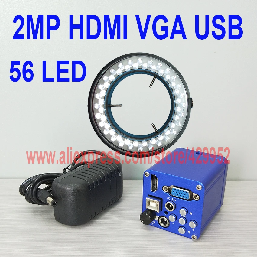 

efix 2MP 3 in 1 HDMI USB VGA CMOS Digital Industry Video Microscope Parts Accessories Camera Soldering Tools Kits