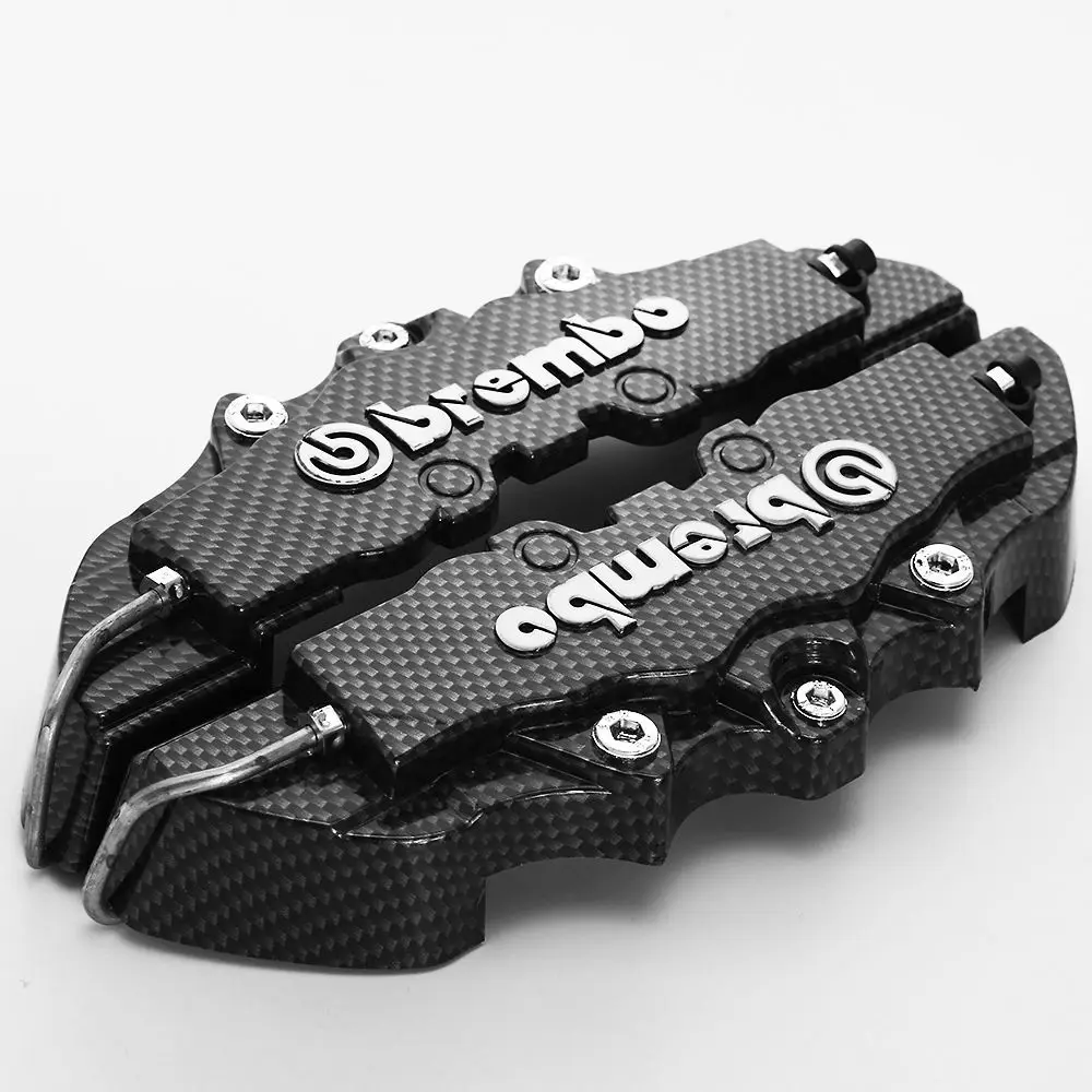 4x black carbon fiber Caliper Brake Cover For brembo fit BMW 1 3 5