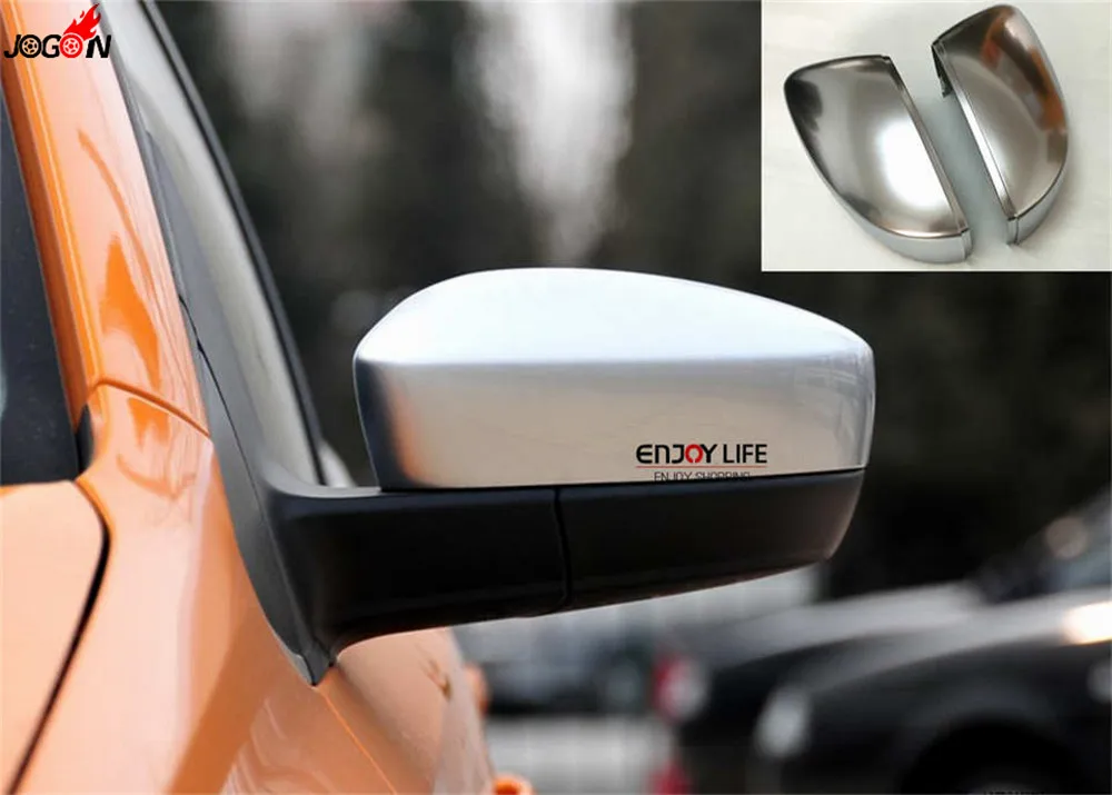 

2pcs ABS Chrome Side Wing Rear View Rearview Mirror Cover Replace Case Shell For Volkswagen VW Polo MK5 ( 6R ) 2011-2013
