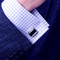 Black Crystal Cufflinks 3