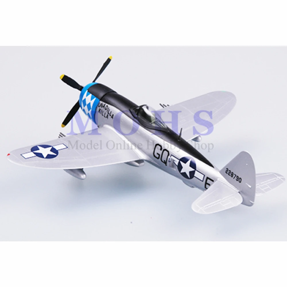 Модель EASY MODEL 37289 1/72 собранная модель масштаб готовая самолета WW II самолет Warbird P47D