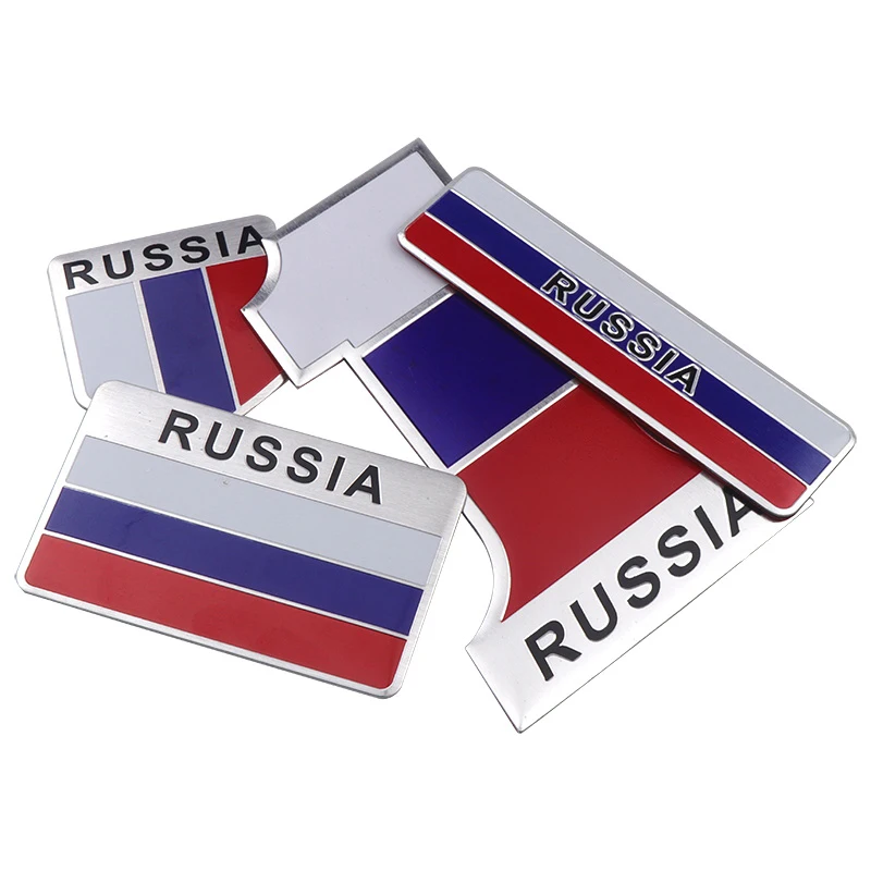 Russia - Russian Flag - Sticker