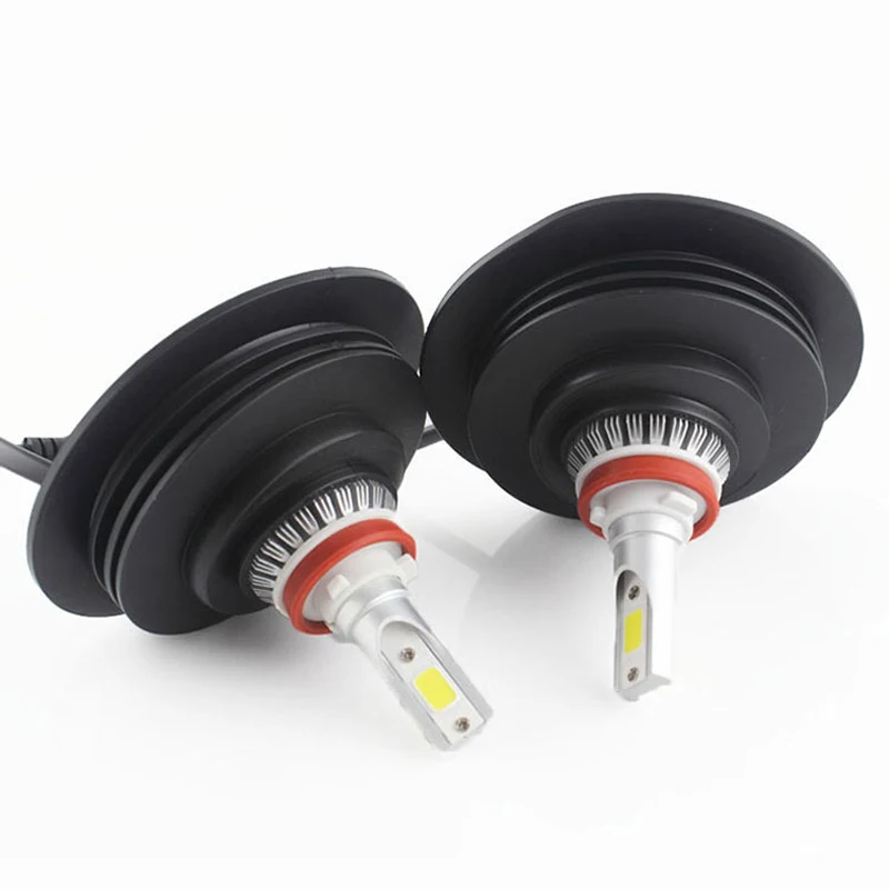 2PCS Car LED Headlight Dust Cover Rubber Waterproof Dustproof Sealing