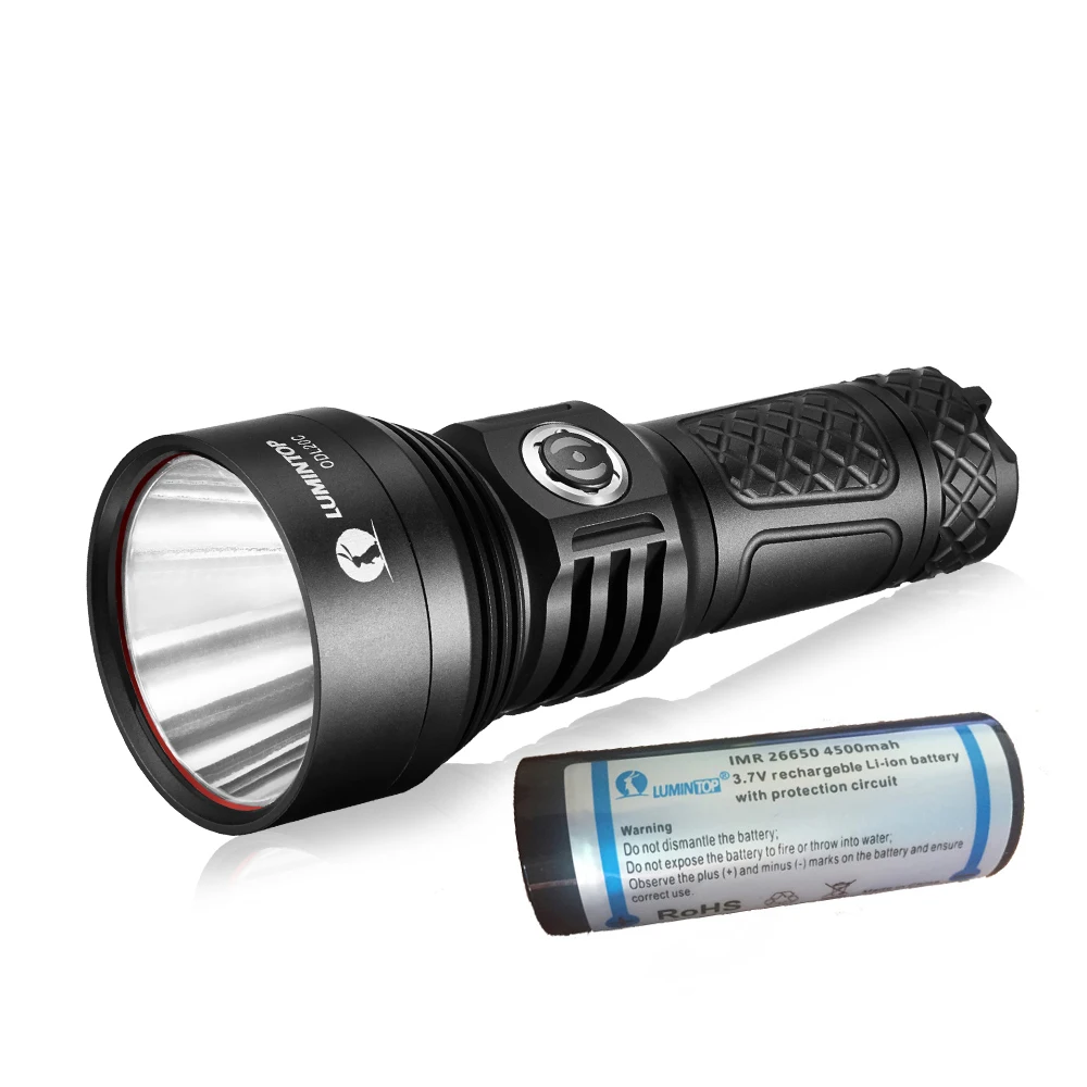 Lumintop ODL20C Micro USB подзарядка фонарик CREE XHP35 HI max 2000 люмен 860 М дальний фонарь с 26650