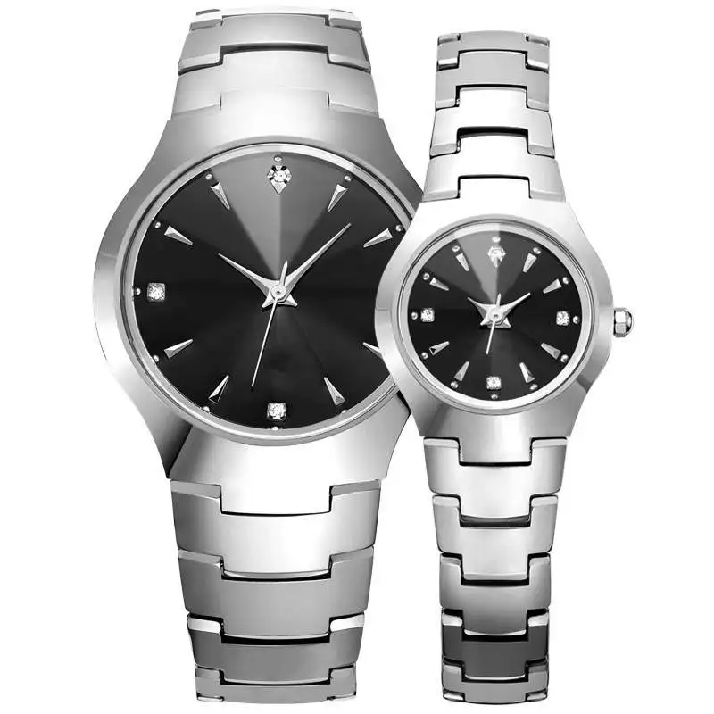

CTPOR Brand Luxury Lover Watches Quartz Dress Women Men Watch Couples Wristwatch Relojes Hombre Male Lady Stainless Steel Clock