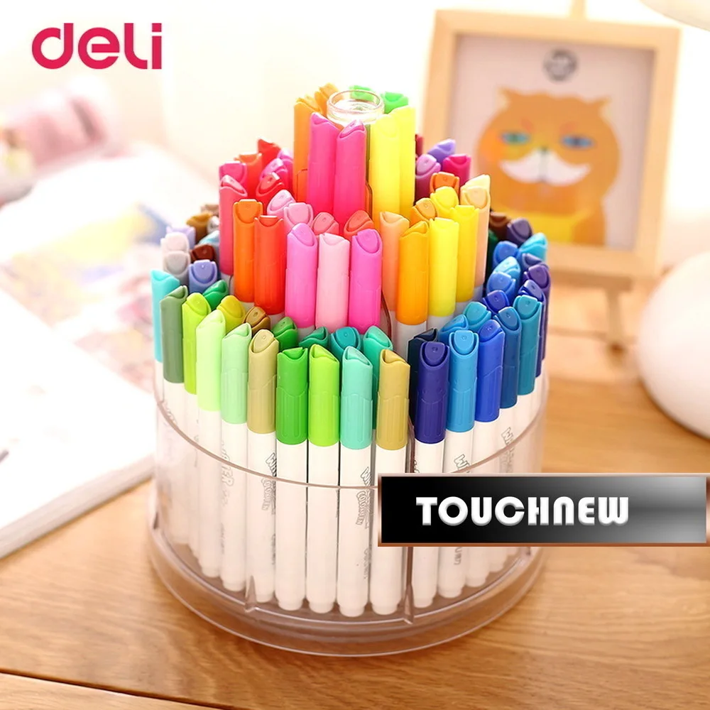 

watercolor pens 100 colors/box art stationery supplies water color markers easy washed drawing painting marker pen