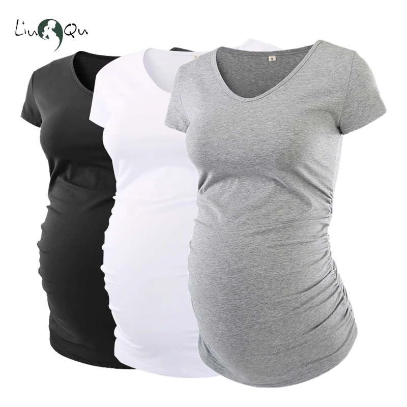 Non ruched maternity shirts Clearance