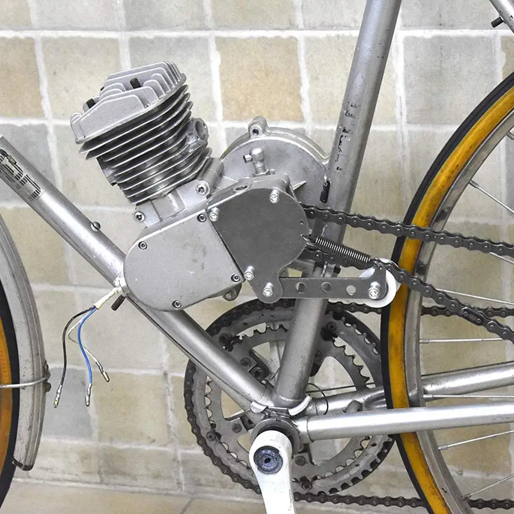 motorized bicycle chain tensioner upgrade