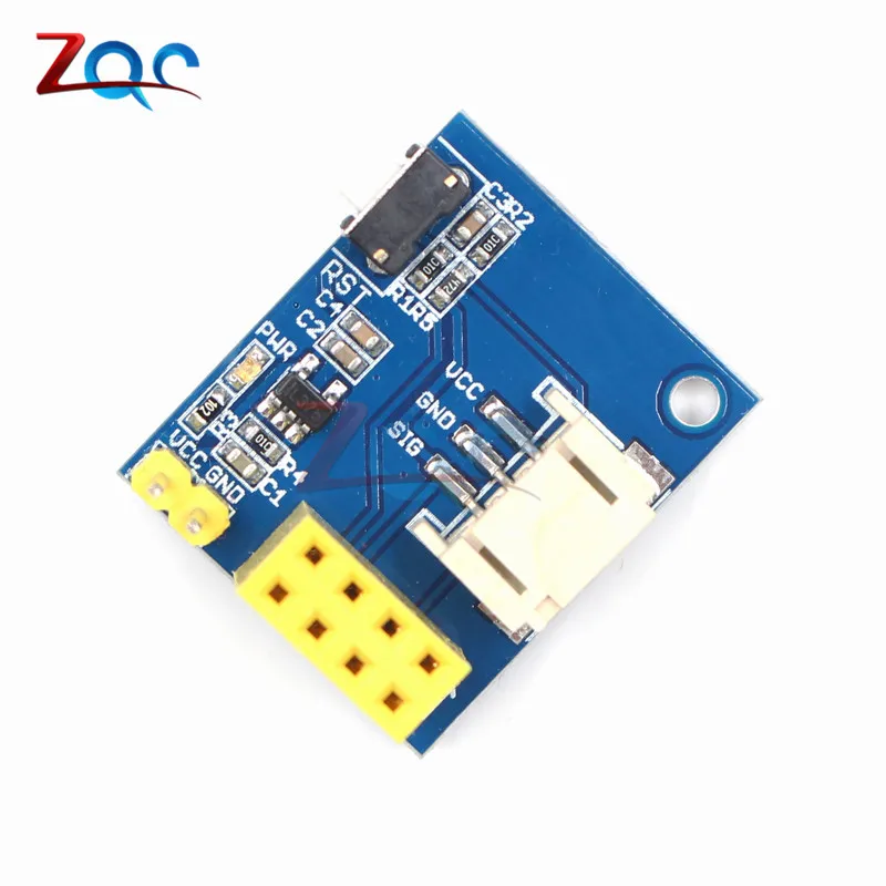 ESP8266 ESP-01 ESP-01S RGB светодиодный контроллер Adpater wifi модуль для Arduino IDE WS2812 WS2812B 16 бит светильник кольцо Рождество DIY