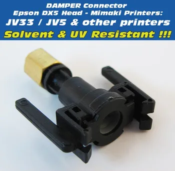 

Free Shipping - 100 pcs mimaki jv33 jv5 printer dx5 head uv damper connector adapter copper screw