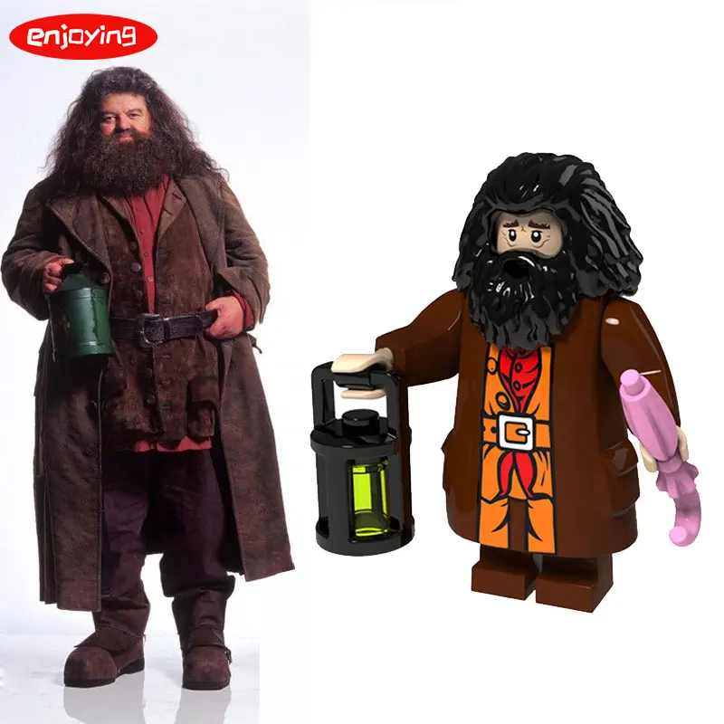 Rubeus Hagrid Harri Potter Figures Voldemort Dumbledore Weasley
Compatible LegoING Mini Building Blocks for Children Toy Bricks Price
$0.24