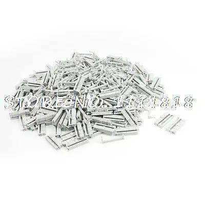 

200 Pcs Light Gray Dual Row 26 Pin IDC Socket Connector Female Header FC-26P