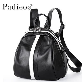 

Padieoe mini backpack bags for women backpack waterproof school bookbag leather Retro fashion travel luxury