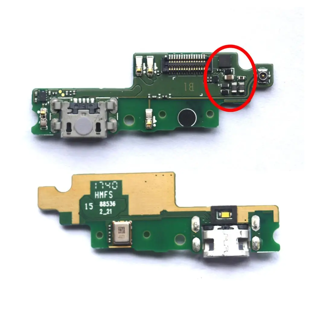 100% новая Оригинальная USB плата для Xiaomi Redmi 4 индийская версия док разъем Micro Usb