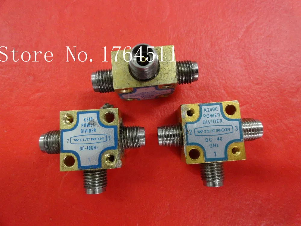 

[BELLA] WILTRON K240C DCto40GHz RF coaxial power divider 2.92mm a two